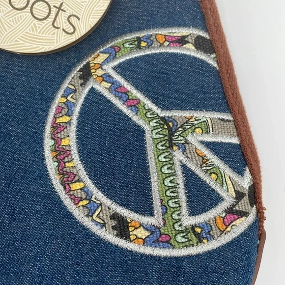 Sakroots One World Elephant Purse Adjustable Strap Artist Boho Bag Peace - NEW‎ - Picture 4 of 16